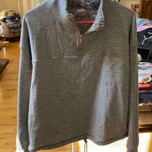 Quarter zip sweatshirt